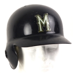 1997-98 Jesse Levis Milwaukee Brewers Game Worn Batting Helmet (MEARS LOA)