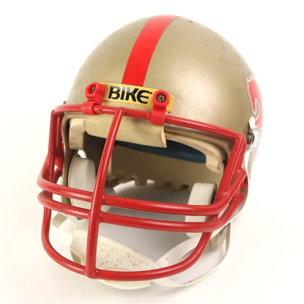 1984 Don Burrell Birmingham Stallions Game Worn USFL Football Helmet (MEARS LOA)