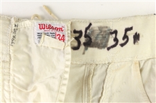 1965-68 Dick Gordon Chicago Bears Game Worn Home Jersey w/ Uniform Pants (MEARS LOA)