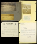 1902 George Chadwick Yale Football Collection: Walter Camp Signed Letter, 1902 Championship Medal, Game Used Footballs