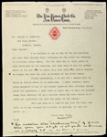1902 George Chadwick Yale Football Collection: Walter Camp Signed Letter, 1902 Championship Medal, Game Used Footballs