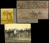 1902 George Chadwick Yale Football Collection: Walter Camp Signed Letter, 1902 Championship Medal, Game Used Footballs