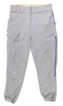 1972 Willie Mays New York Mets Signed Game Worn Road Uniform Pants (MEARS LOA/JSA)