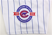 2016 (April 15) Miguel Montero Chicago Cubs Signed Game Worn Jackie Robinson Day Home Uniform (MEARS LOA/MLB Hologram/JSA) World Series Season