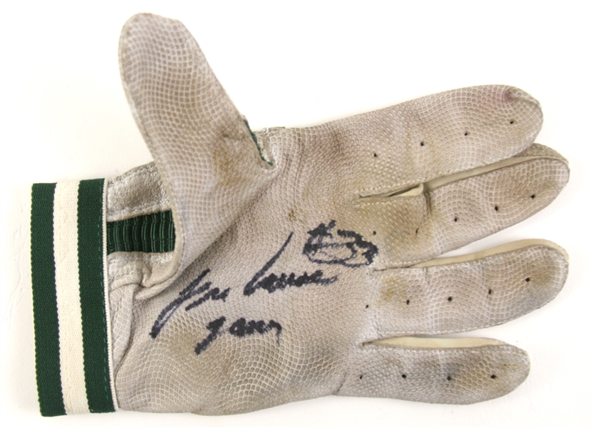 1988 circa Jose Canseco Oakland A’s Autographed Game Worn Batting Glove (MEARS LOA/JSA)