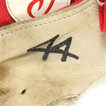 1982 Reggie Jackson California Angels Game Worn Batting Glove (MEARS LOA)