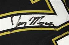 1990 Jim Dombrowski New Orleans Saints Game Worn Home Jersey Signed by Jim Mora (MEARS LOA/JSA)