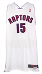 2000-01 Vince Carter Toronto Raptors Signed Home Jersey (MEARS LOA/*Full JSA Letter*)