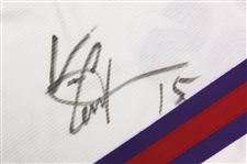 2000-01 Vince Carter Toronto Raptors Signed Home Jersey (MEARS LOA/*Full JSA Letter*)