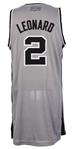2012-14 Kawhi Leonard San Antonio Spurs Alternate Jersey (MEARS LOA)