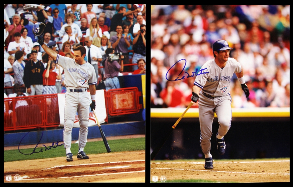 1993-1995 Paul Molitor Toronto Blue Jays Signed 8x10 Color Photo (JSA)