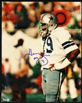 1973-1983 Harvey Martin Dallas Cowboys Signed 8x10 Color Photo (JSA)