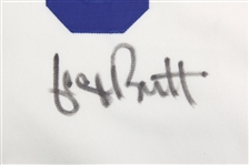 1991 George Brett Kansas City Royals Signed Home Jersey (MEARS LOA/Full *JSA Letter*)