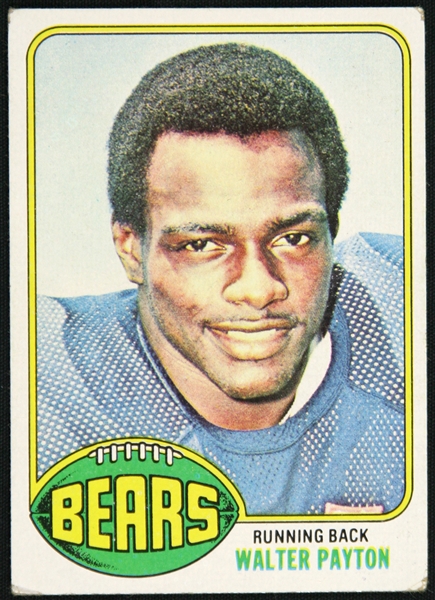 1976 Walter Payton #148 Topps Rookie Card