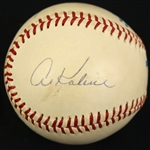 1960's Charlie Gehringer Al Kaline Hank Aguirre Detroit Tigers Signed Harwood Official League Baseball w/ Original Box (JSA)