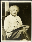 1948 Albert Einstein St. Peterburgh Times 6”x8” Original Photo
