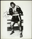 1972 Floyd Paterson Heavyweight Champion Facsimile Signed 8x10 Photo (JSA)