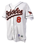 1995 Cal Ripklen Jr. Baltimore Orioles Signed Home Jersey (MEARS LOA/JSA)