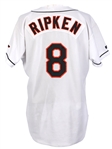 1995 Cal Ripklen Jr. Baltimore Orioles Signed Home Jersey (MEARS LOA/JSA)