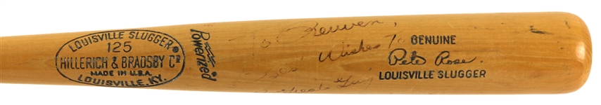 1973-1975 Pete Rose Cincinnati Reds H&B Louisville Slugger Game Used Bat (MEARS A8/JSA) MVP & World Series Champions Era