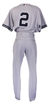 2005 Derek Jeter New York Yankees Game Worn Road Uniform (MEARS A10) “Sourced Directly From the Oakland A’s Organization”