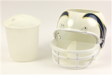 1983-85 Portland/New Orleans/Boston Breakers USFL Replica Helmet Ice Bucket w/ Snack Tray
