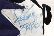 1994 Jerome Bettis Los Angeles Rams Signed Game Worn Nike Turf Shoes & Wilson Gloves (MEARS LOA/JSA)