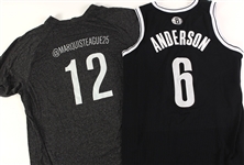 2013-15 Brooklyn Nets Game Worn Jerseys - Lot of 7 w/ Bojan Bogdanovic Playoffs, Mirza Teletovic London Live & More (MEARS LOA/MeiGray/Steiner)