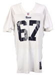2001-14 St. Louis Rams Game Worn Jerseys - Lot of 6 w/ James Laurinaitas Dual Signed, Robert Quinn International Series & More (MEARS LOA/JSA & PSA/DNA)