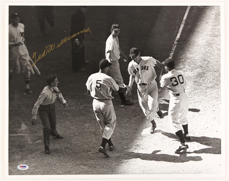 1990s Ted Williams Boston Red Sox Signed 16" x 20" Photo (PSA/DNA)