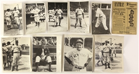 1940's New York Yankees Original Photo Collection - Lot of 41 w/ Joe DiMaggio & More