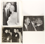 1954-86 Joe DiMaggio Marilyn Monroe Original & Modern Reprint Photos - Lot of 3