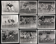 1961 Oakland Raiders Boston Patriots Candlestick Park Original 8" x 10" Photos - Lot of 9 w/ Fred Williamson & More
