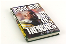1996 Reggie White Green Bay Packers Signed In The Trenches Hardcover Book (JSA)