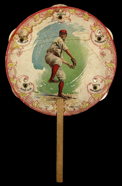 1904 Baseball Scorekeeping Fan by The Meek Company