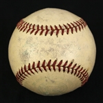 1948-50 Reach Official American League William Harridge Game Used Baseball (MEARS LOA)