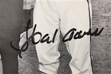 1940's-80's Baseball Boxing Memorabilia Collection - Lot of 18 w/ Willie Mays Signed Card, Hank Aaron Signed Photo, Milwaukee Arena Boxing Programs & More (JSA)