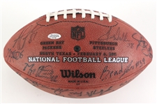 2011 Green Bay Packers Super Bowl Champions Team Signed ONFL Goodell SB XLV Football w/ 37 Signatures Including Aaron Rodgers, Charles Woodson, Clay Matthews & More (JSA)