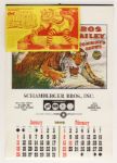 1976 Schlitz Brewing 17" x 24" Circus Parade Calendar 