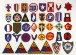 Assorted Periods US Patch Lot of 100 US Army Dress Patches 