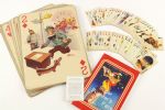 1945 Antonio Arias Bernal In Der Fuehrer's Face Card Deck - Lot of 57 w/ Period Posters, Book & Deck of Cards