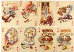 1945 Antonio Arias Bernal In Der Fuehrer's Face Card Deck - Lot of 57 w/ Period Posters, Book & Deck of Cards