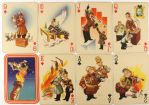 1945 Antonio Arias Bernal In Der Fuehrer's Face Card Deck - Lot of 57 w/ Period Posters, Book & Deck of Cards