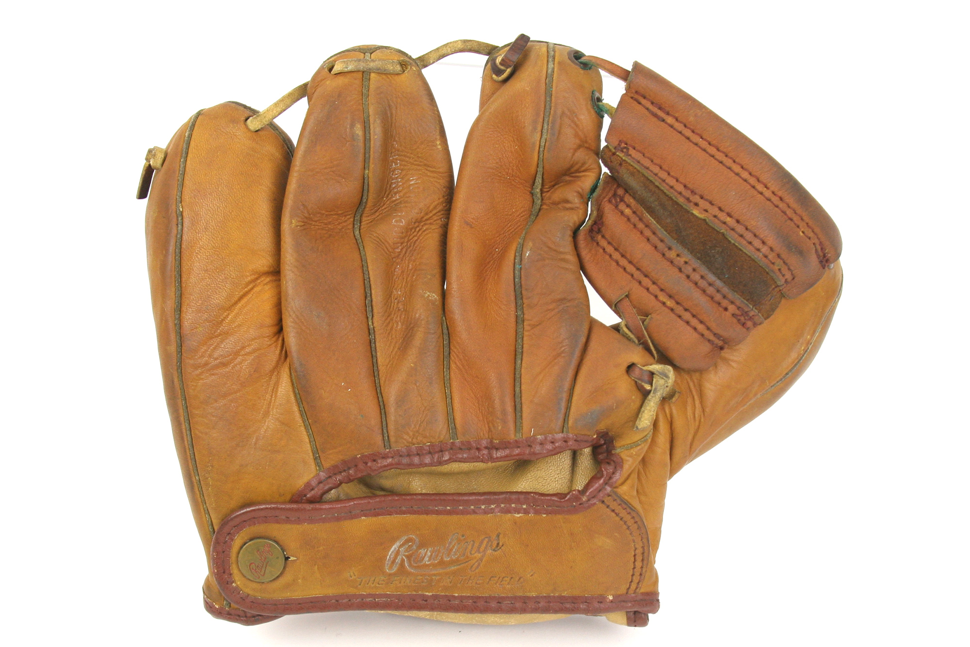 Lot Detail - 1950&#39;s Stan Musial St. Louis Cardinals Rawlings Playmaker Store Model Fielder&#39;s Mitt