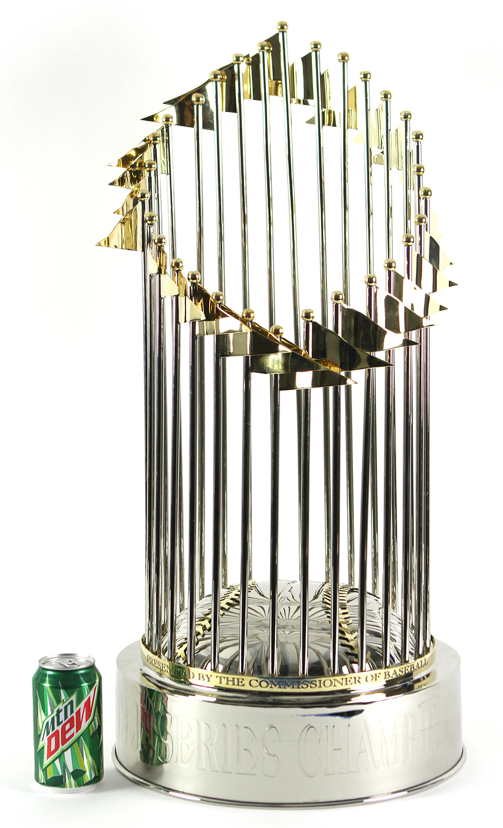 Lot Detail 2016 Chicago Cubs 29" Replica World Series Trophy