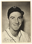 1955 Sid Gordon New York Giants 6.5" x 9" Facsimile Signed Photo