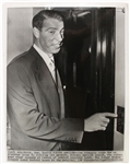 1954 Joe DiMaggio New York Yankees 7.25" x 9" Wire Photo