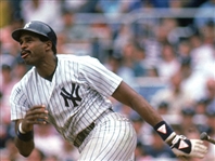 1985 Dave Winfield New York Yankees Autographed Batting Glove and Wristband (MEARS LOA/JSA)