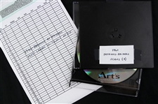 1959-62 Raiders Broncos Patriots Lakers Celtics Digital Image Discs Produced From Original Negatives - Lot of 2 Discs w/ 30 Total Images