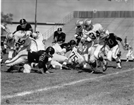 1959-62 Raiders Broncos Patriots Lakers Celtics Digital Image Discs Produced From Original Negatives - Lot of 2 Discs w/ 30 Total Images